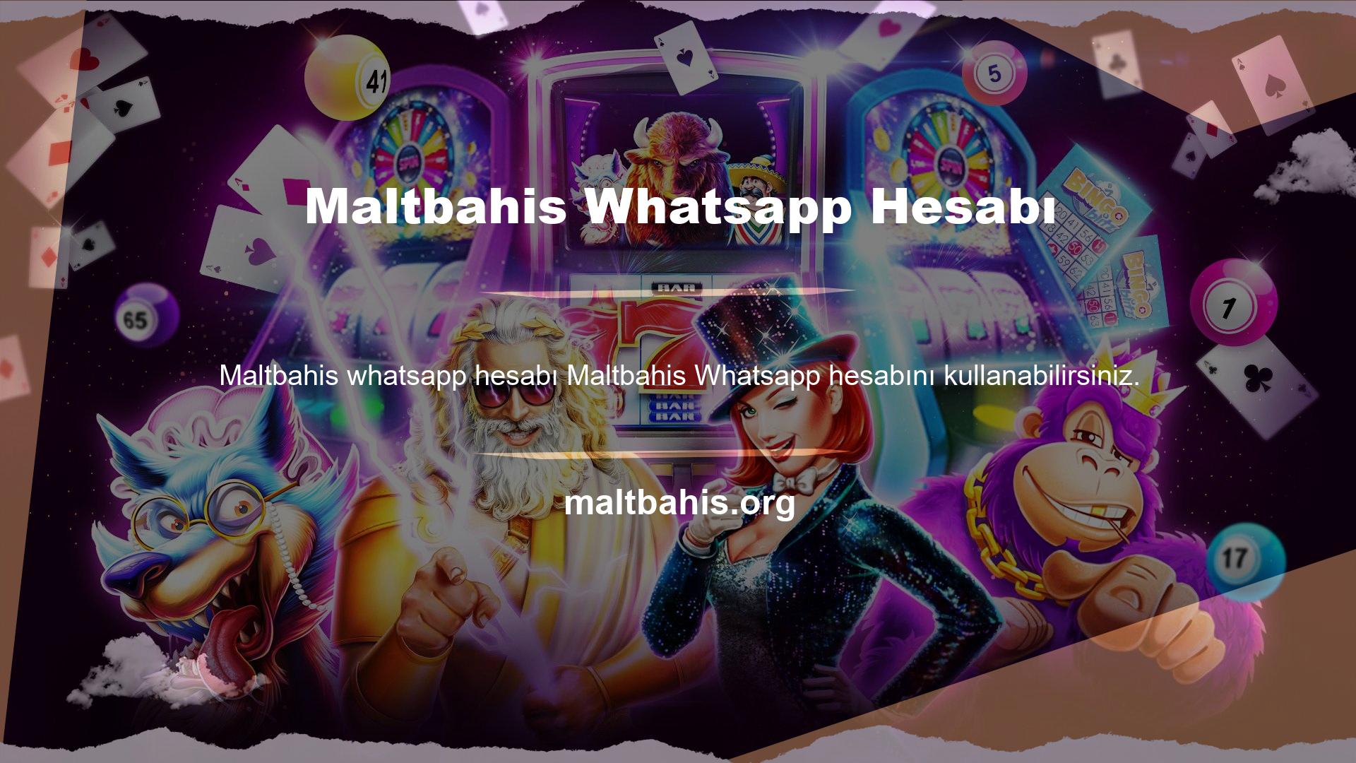 Maltbahis Whatsapp Hesabı
