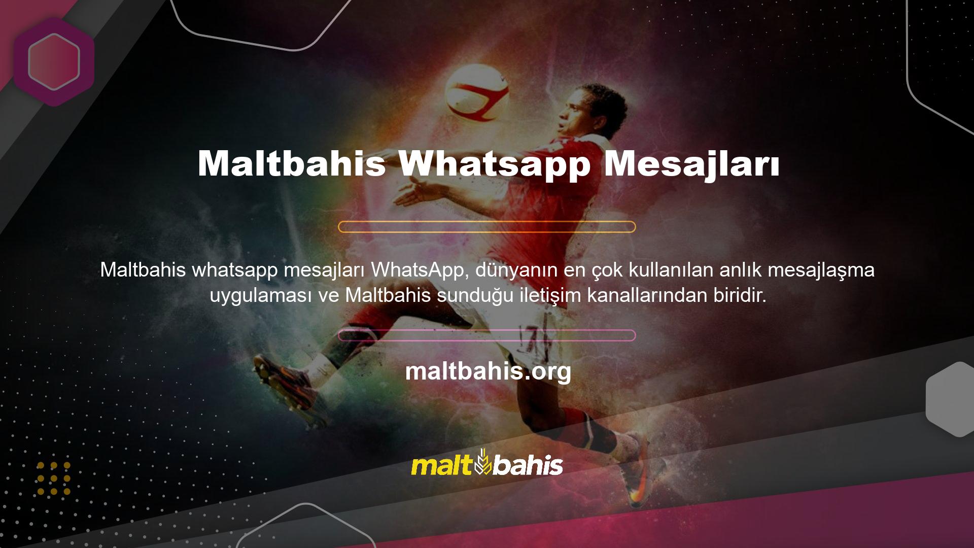 Maltbahis Whatsapp Mesajları